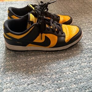 Nike Black and Yellow Sneakers